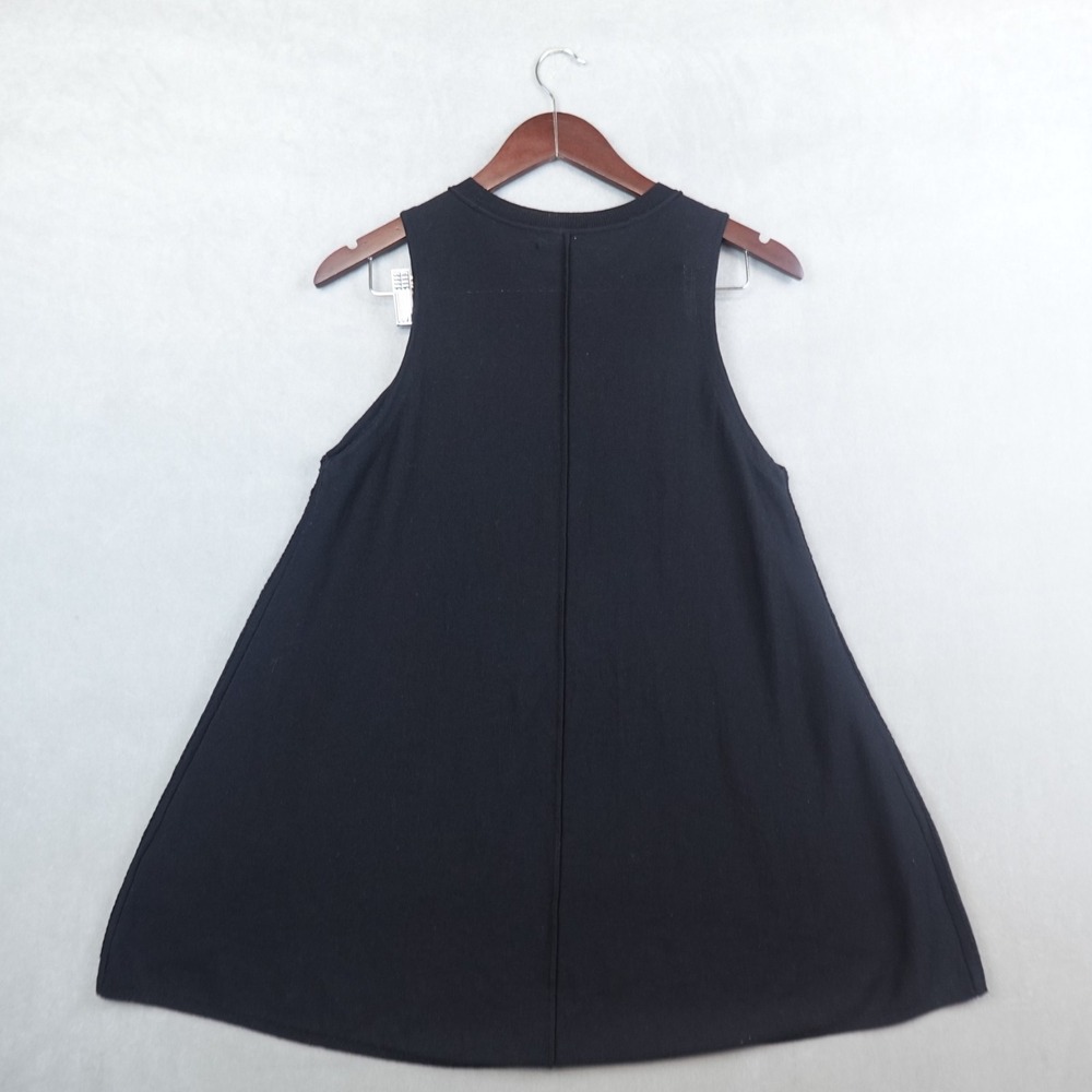 Alice + Olivia Base Top Sweater Wool Cashmere Black Size Small Sleeveless - Picture 7 of 8